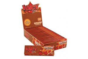Juicy Jay´s ochucené papírky Maple syrup, box 24ks